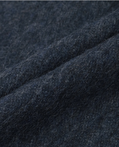 カシミヤリバーシブルマフラー 詳細画像 ネイビー 5