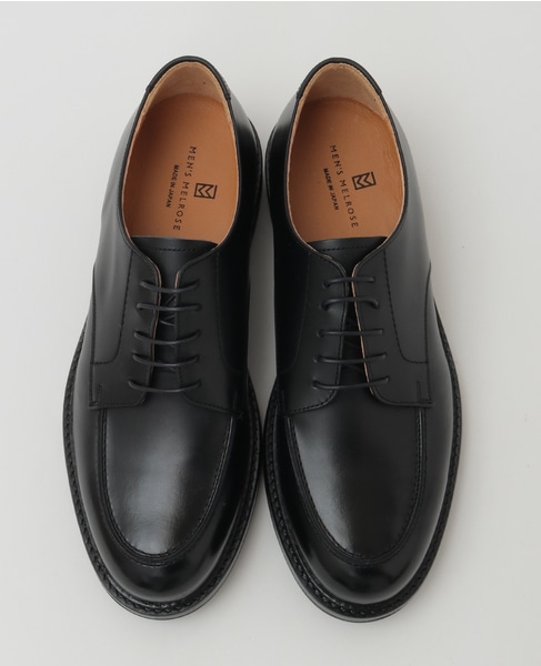 ラウンドUチップレザーシューズ 詳細画像 ブラック 12