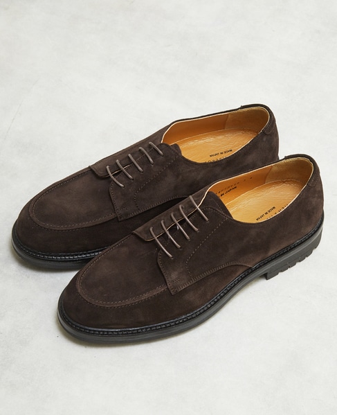 ラウンドUチップレザーシューズ 詳細画像 ブラック 5