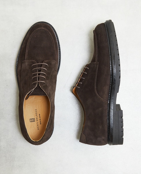 ラウンドUチップレザーシューズ 詳細画像 ブラック 6