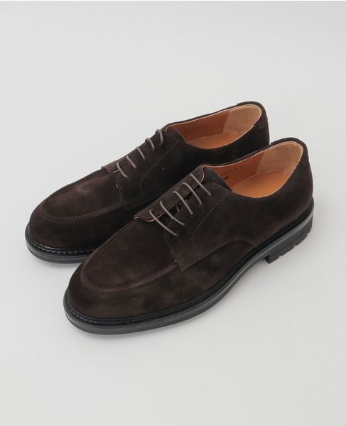 ラウンドUチップレザーシューズ 詳細画像 ブラウン 2