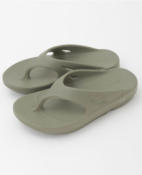 【OOFOS/ウーフォス】OOriginal / ウーオリジナル / リカバリーサンダル 詳細画像 オリーブ 1