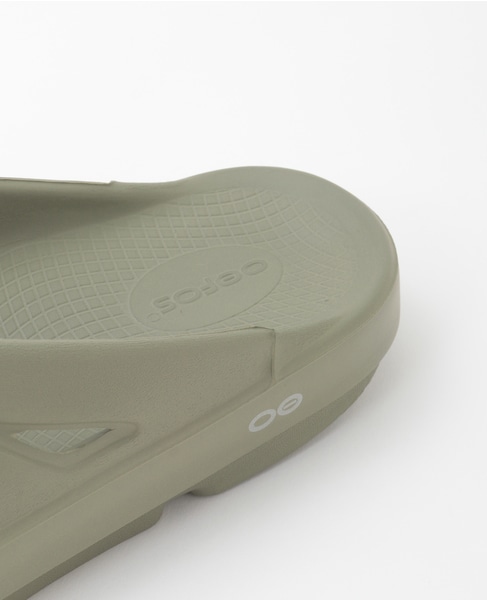 【OOFOS/ウーフォス】OOriginal / ウーオリジナル / リカバリーサンダル 詳細画像 オリーブ 6