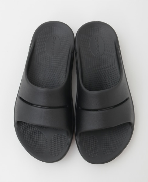 【OOFOS/ウーフォス】Ooahh / ウーアー / リカバリーサンダル 詳細画像 ブラック 2