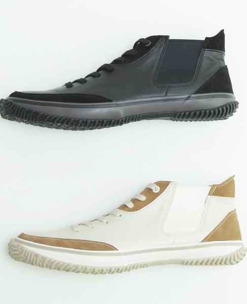 《別注》【SPINGLE/スピングル】MID CUT スニーカー | SP-1420 詳細画像 アイボリー 14