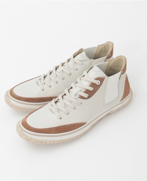 《別注》【SPINGLE/スピングル】MID CUT スニーカー | SP-1420 詳細画像 アイボリー 17