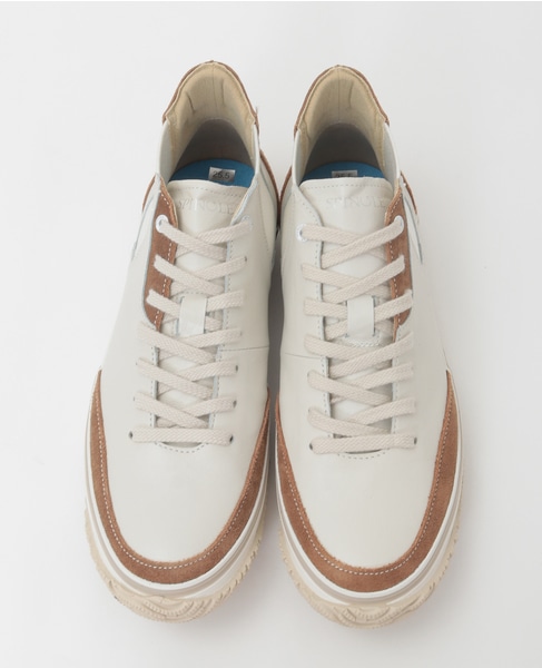 《別注》【SPINGLE/スピングル】MID CUT スニーカー | SP-1420 詳細画像 アイボリー 18