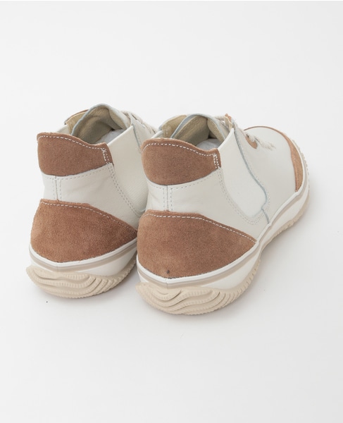 《別注》【SPINGLE/スピングル】MID CUT スニーカー | SP-1420 詳細画像 アイボリー 19