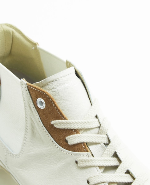 《別注》【SPINGLE/スピングル】MID CUT スニーカー | SP-1420 詳細画像 アイボリー 6
