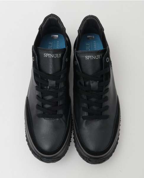 《別注》【SPINGLE/スピングル】MID CUT スニーカー | SP-1420 詳細画像 ブラック 3