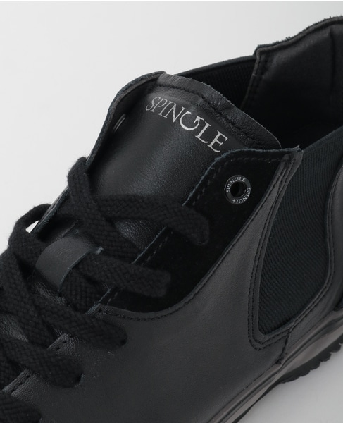 《別注》【SPINGLE/スピングル】MID CUT スニーカー | SP-1420 詳細画像 ブラック 8