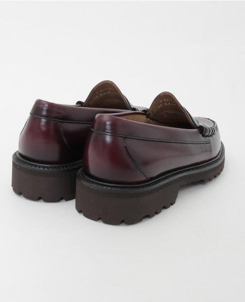 【G.H.BASS/ジーエイチバス】WEEJUN LUG LARSON PENNY - BA11510 詳細画像 ワイン 4