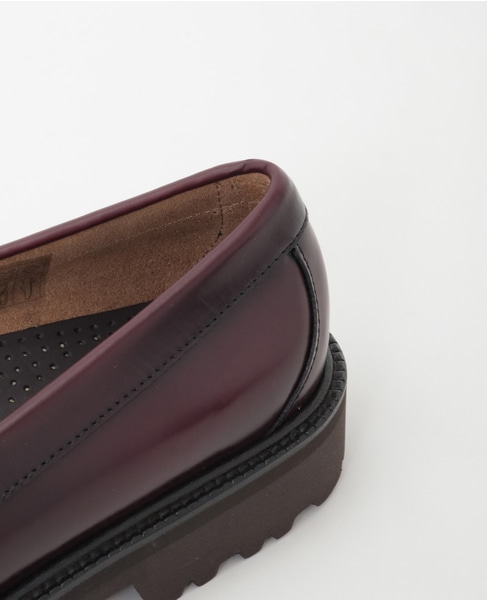 【G.H.BASS/ジーエイチバス】WEEJUN LUG LARSON PENNY - BA11510 詳細画像 ワイン 6