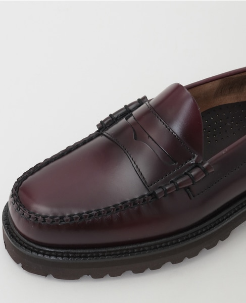 【G.H.BASS/ジーエイチバス】WEEJUN LUG LARSON PENNY - BA11510 詳細画像 ワイン 8