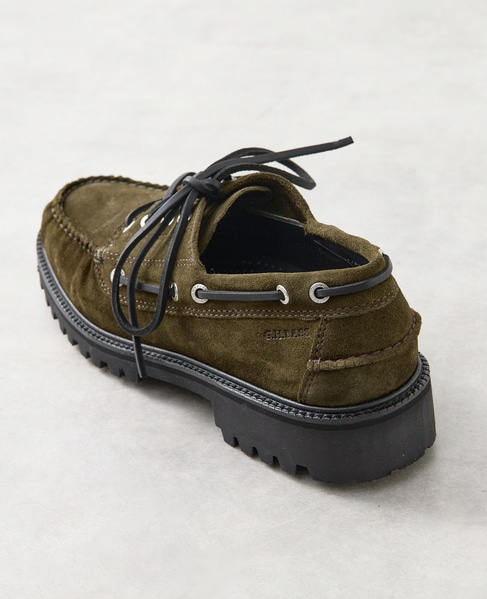 【G.H.BASS/ジーエイチバス】RANGER CAMP MOC SUEDE 詳細画像 カーキ 3
