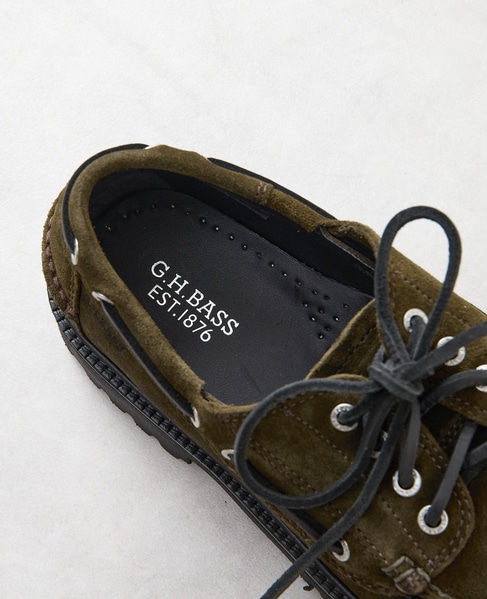 【G.H.BASS/ジーエイチバス】RANGER CAMP MOC SUEDE 詳細画像 カーキ 5