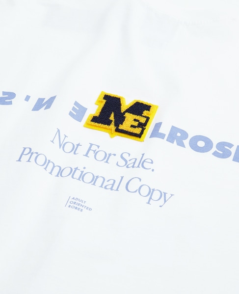 《別注》【1978 MEN'S MELROSE】AORコラボTシャツ 詳細画像 ホワイト 11