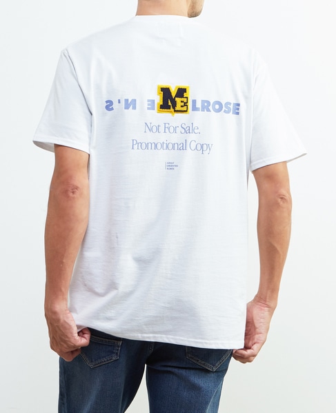 《別注》【1978 MEN'S MELROSE】AORコラボTシャツ 詳細画像 ホワイト 17