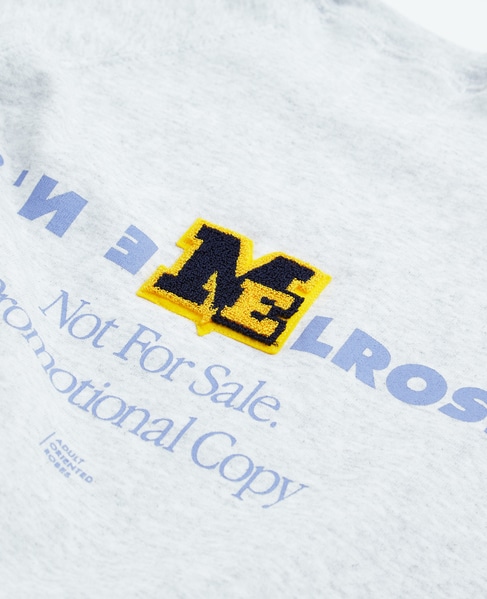 《別注》【1978 MEN'S MELROSE】AORコラボスウェット 詳細画像 ヘザーグレー 12