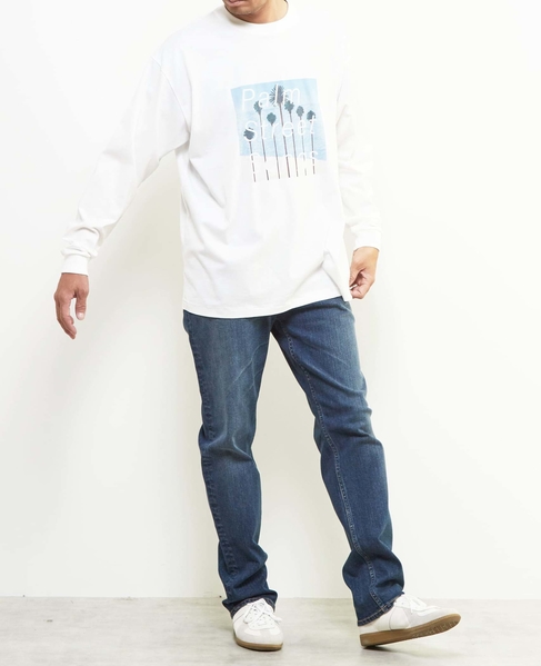【1978 MEN'S MELROSE】HIROSHI NAGAI コラボ ロングスリーブTシャツ 詳細画像 ホワイトＡ 16