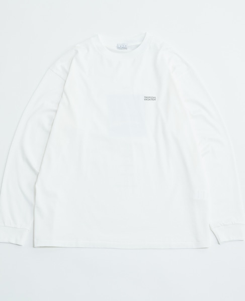 【1978 MEN'S MELROSE】HIROSHI NAGAI コラボ ロングスリーブTシャツ 詳細画像 ホワイトＡ 4