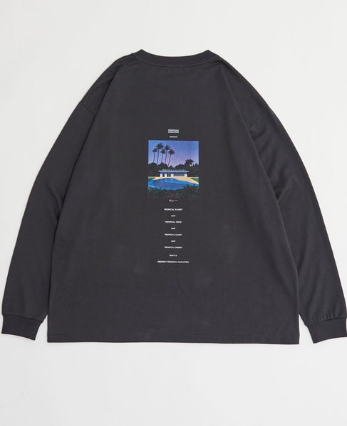 【1978 MEN'S MELROSE】HIROSHI NAGAI コラボ ロングスリーブTシャツ 詳細画像 ホワイトＡ 9