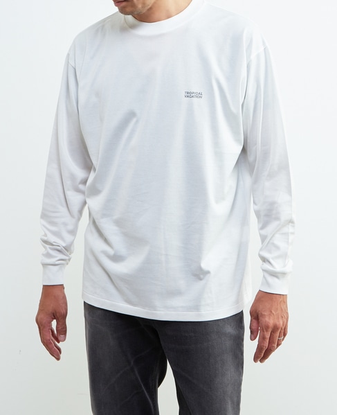 【1978 MEN'S MELROSE】HIROSHI NAGAI コラボ ロングスリーブTシャツ 詳細画像 ホワイトＢ 2