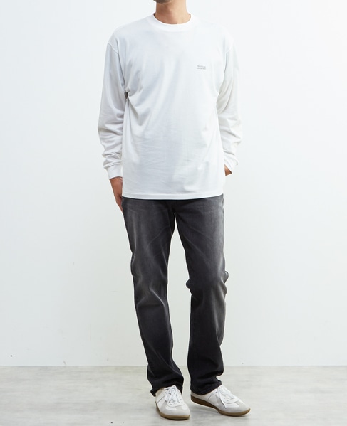 【1978 MEN'S MELROSE】HIROSHI NAGAI コラボ ロングスリーブTシャツ 詳細画像 ホワイトＢ 5