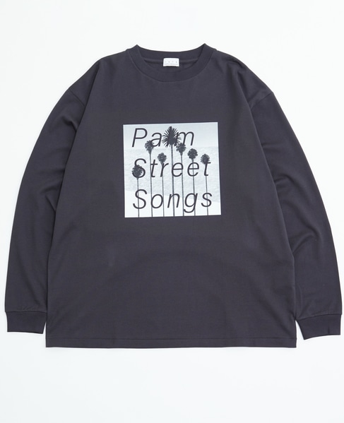 【1978 MEN'S MELROSE】HIROSHI NAGAI コラボ ロングスリーブTシャツ 詳細画像 ブラックＡ 1