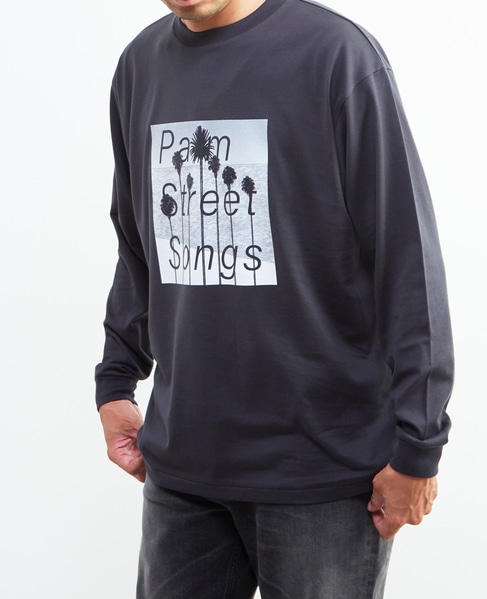 【1978 MEN'S MELROSE】HIROSHI NAGAI コラボ ロングスリーブTシャツ 詳細画像 ブラックＡ 3