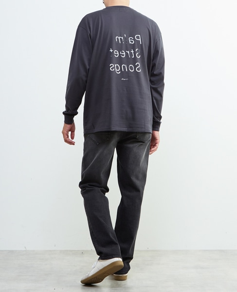 【1978 MEN'S MELROSE】HIROSHI NAGAI コラボ ロングスリーブTシャツ 詳細画像 ブラックＡ 6