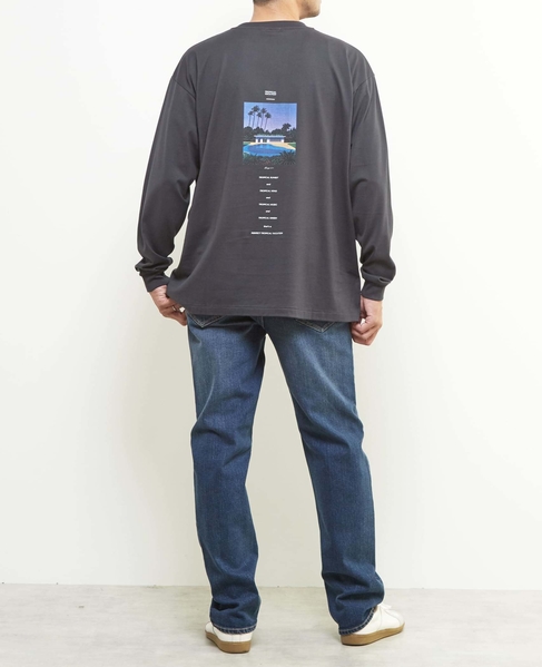 【1978 MEN'S MELROSE】HIROSHI NAGAI コラボ ロングスリーブTシャツ 詳細画像 ブラックＢ 10