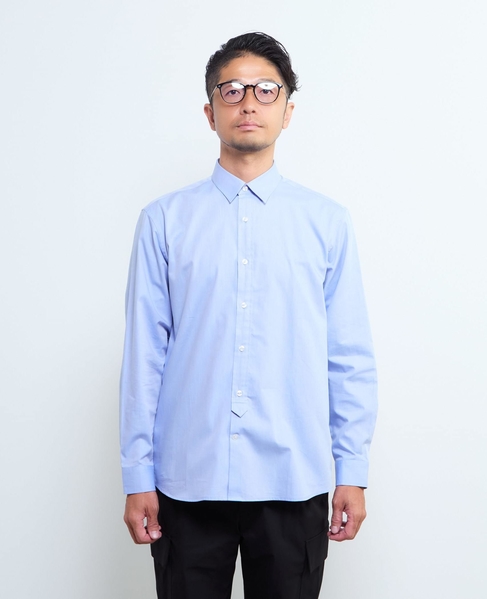 《WEB限定》SIDOGRAS スタンダードレギュラーカラーシャツ 詳細画像 ホワイト 2