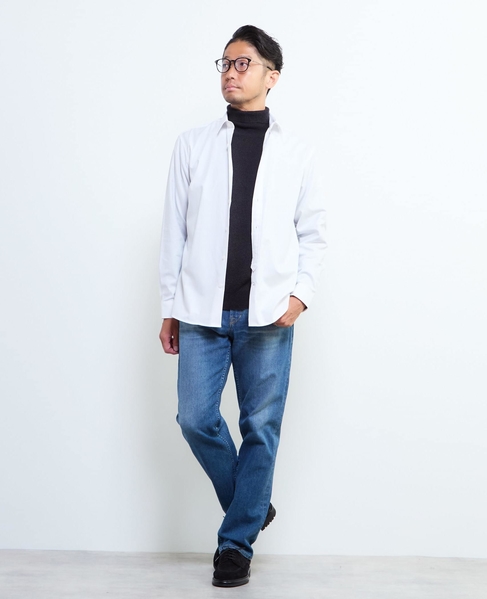 《WEB限定》SIDOGRAS スタンダードレギュラーカラーシャツ 詳細画像 ホワイト 27