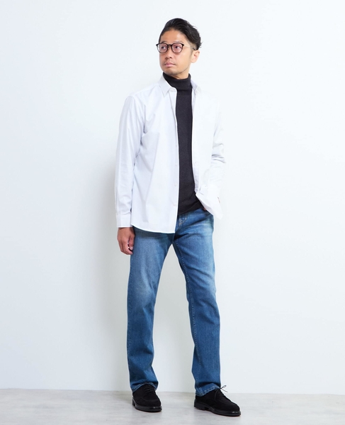 《WEB限定》SIDOGRAS スタンダードレギュラーカラーシャツ 詳細画像 ホワイト 28