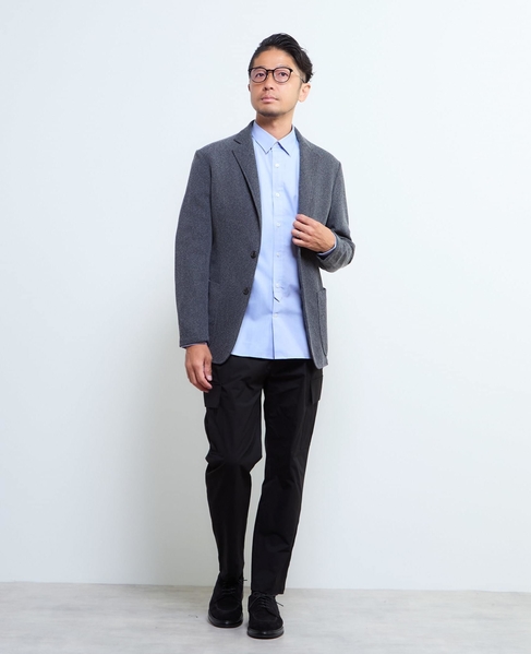 《WEB限定》SIDOGRAS スタンダードレギュラーカラーシャツ 詳細画像 ブルー 10