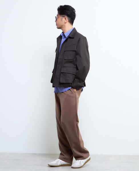 《WEB限定》SIDOGRAS スタンダードレギュラーカラーシャツ 詳細画像 ストライプＢ 10