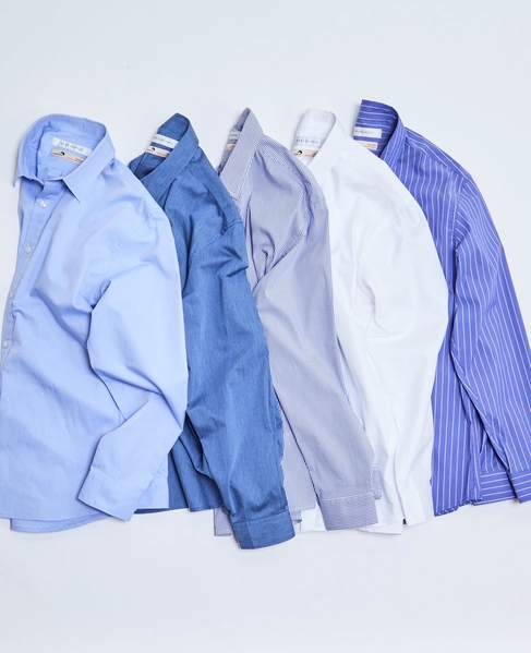 《WEB限定》SIDOGRAS スタンダードレギュラーカラーシャツ 詳細画像 ストライプＢ 11