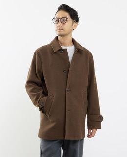 《WEB限定》テックメルトンバルカラーショートコート