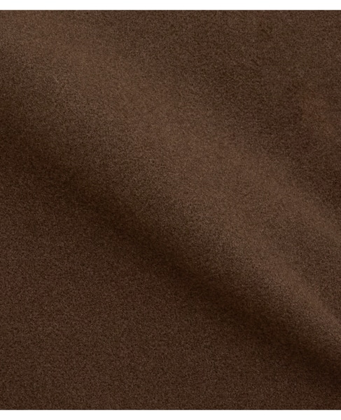 《WEB限定》テックメルトンバルカラーショートコート 詳細画像 ブラウン 14