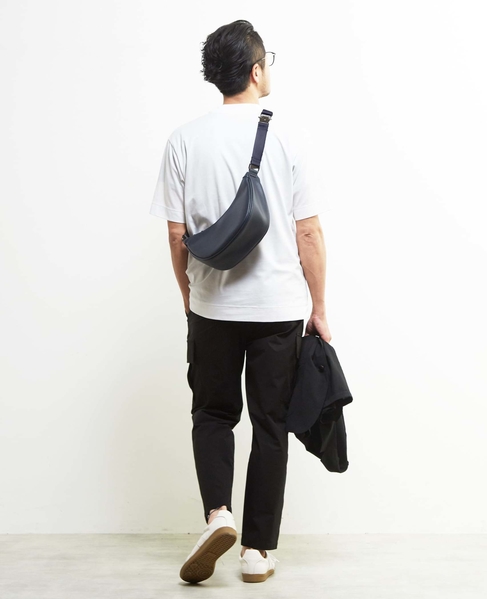 《WEB限定》【全6サイズ展開】クールエアストレッチテーパードカーゴパンツ 詳細画像 カーキ 26