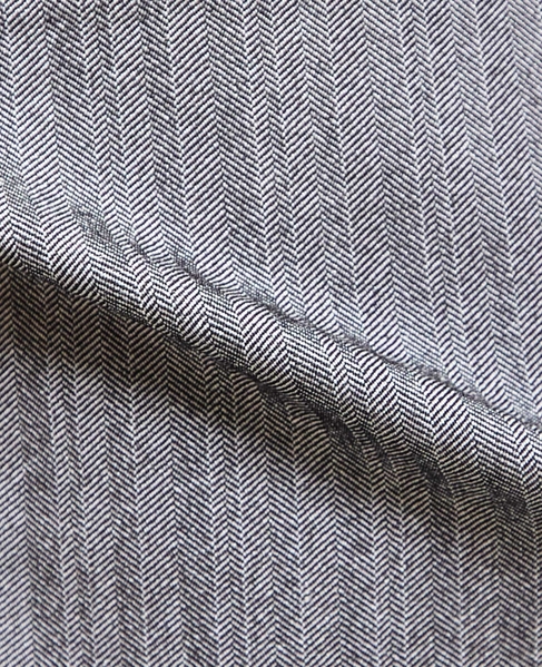 《WEB限定》【全6サイズ展開】ハイパーストレッチヘリンボーン5ポケットパンツ 詳細画像 ライトグレー 9