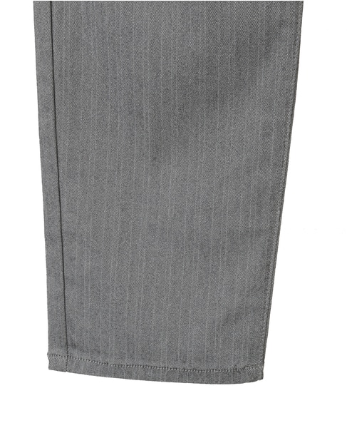 《WEB限定》【全6サイズ展開】ハイパーストレッチヘリンボーン5ポケットパンツ 詳細画像 グレー 8