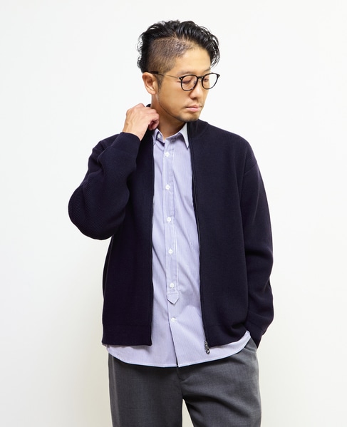 《WEB限定》ドライバーズニット | ウォッシャブル 詳細画像 ライトブラウン 20