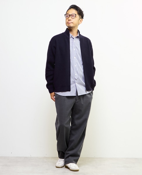 《WEB限定》ドライバーズニット | ウォッシャブル 詳細画像 ライトブラウン 22