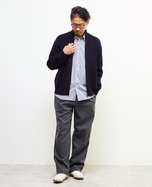 《WEB限定》ドライバーズニット | ウォッシャブル 詳細画像 ライトブラウン 23