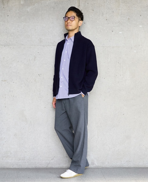 《WEB限定》ドライバーズニット | ウォッシャブル 詳細画像 ライトブラウン 24