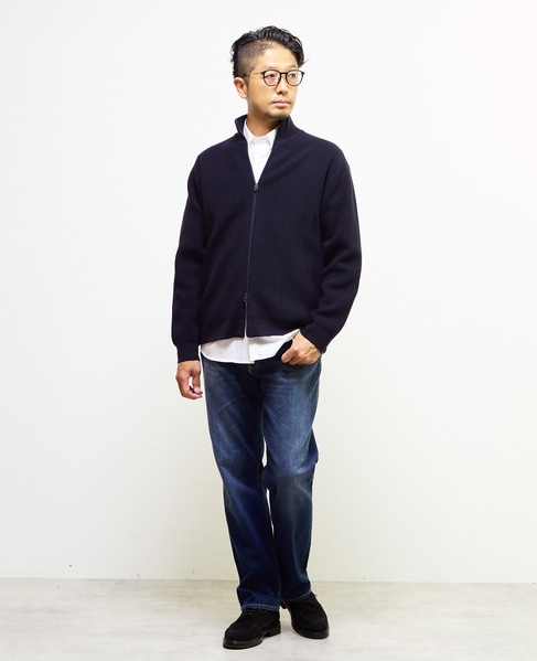 《WEB限定》ドライバーズニット | ウォッシャブル 詳細画像 ライトブラウン 26