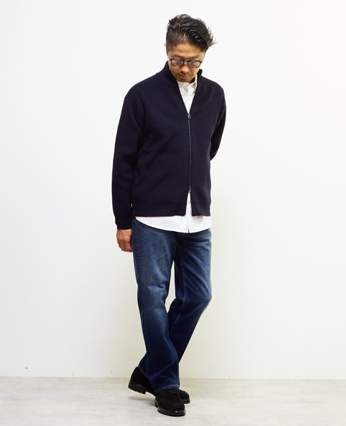 《WEB限定》ドライバーズニット | ウォッシャブル 詳細画像 ライトブラウン 27