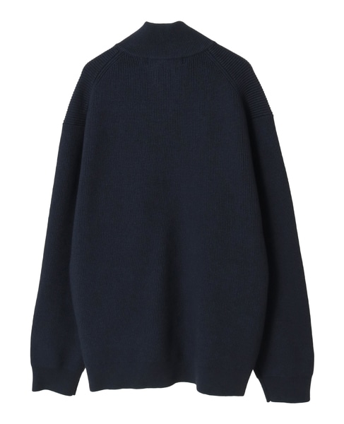 《WEB限定》ドライバーズニット | ウォッシャブル 詳細画像 ネイビー 12